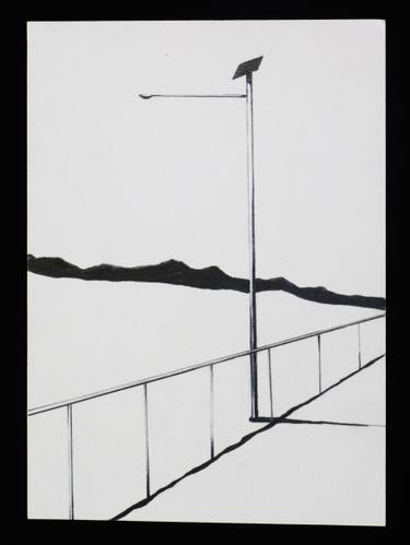 375x499 Street Light Fence Drawing - Fence Drawing