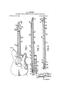 211x310 usa patent fender stratocaster guitar drawings music - Fender Stratocaster Drawing