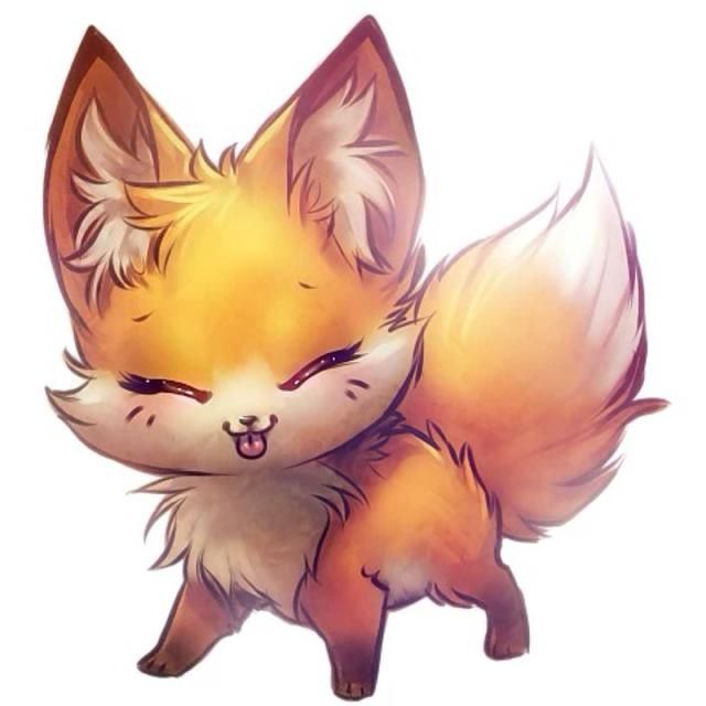 640x640 chibi fennec fox drawing - Fennec Fox Drawing