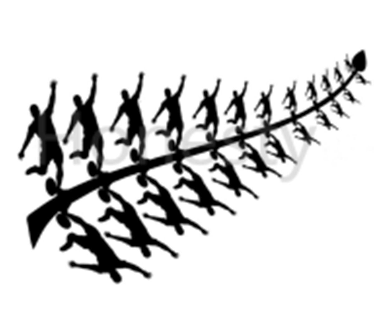 1200x1012 Fern Line Drawing - Fern Line Drawing