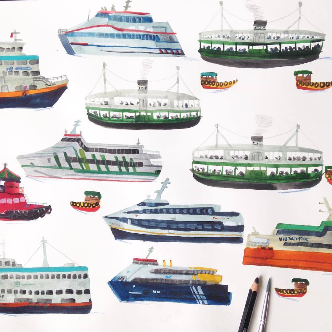 Ferry Boat Drawing at Explore collection of Ferry