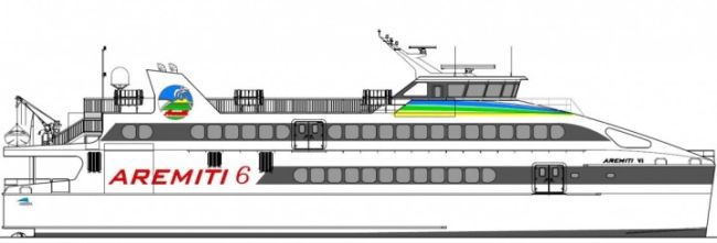 650x221 passenger ferry contract from snc aremiti celebrates austal - Ferry Drawing