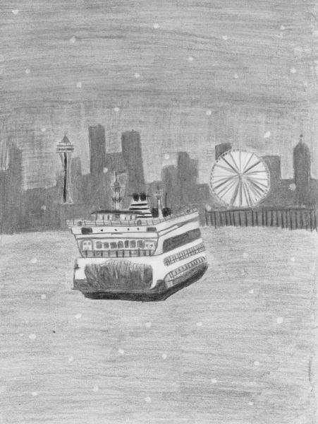 451x600 the wsdot blog - Ferry Drawing