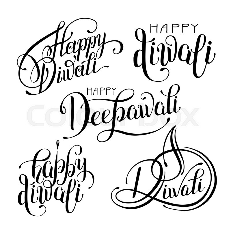 800x800 Set Of Black And White Hand Drawing Stock Vector Colourbox - Festival Drawing