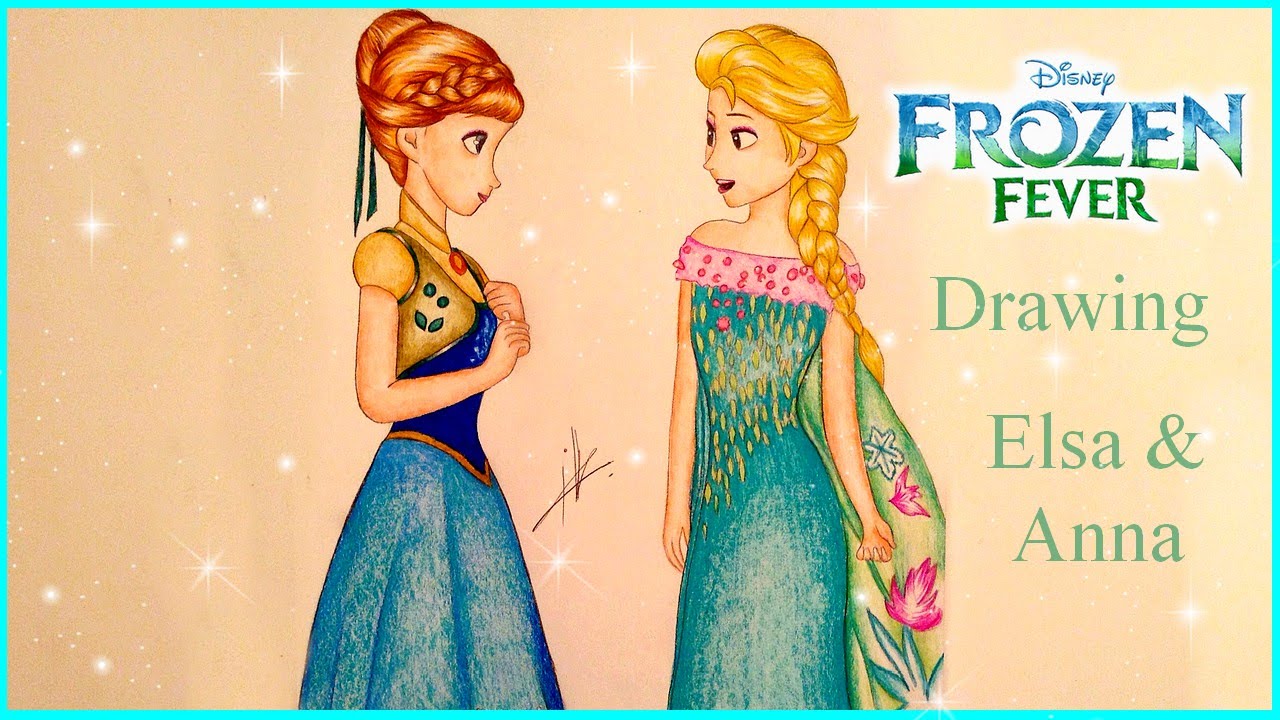 1280x720 Frozen Fever Drawing - Fever Drawing