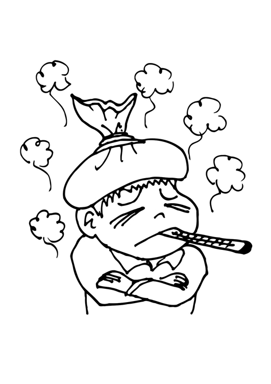 531x750 Coloring - Fever Drawing