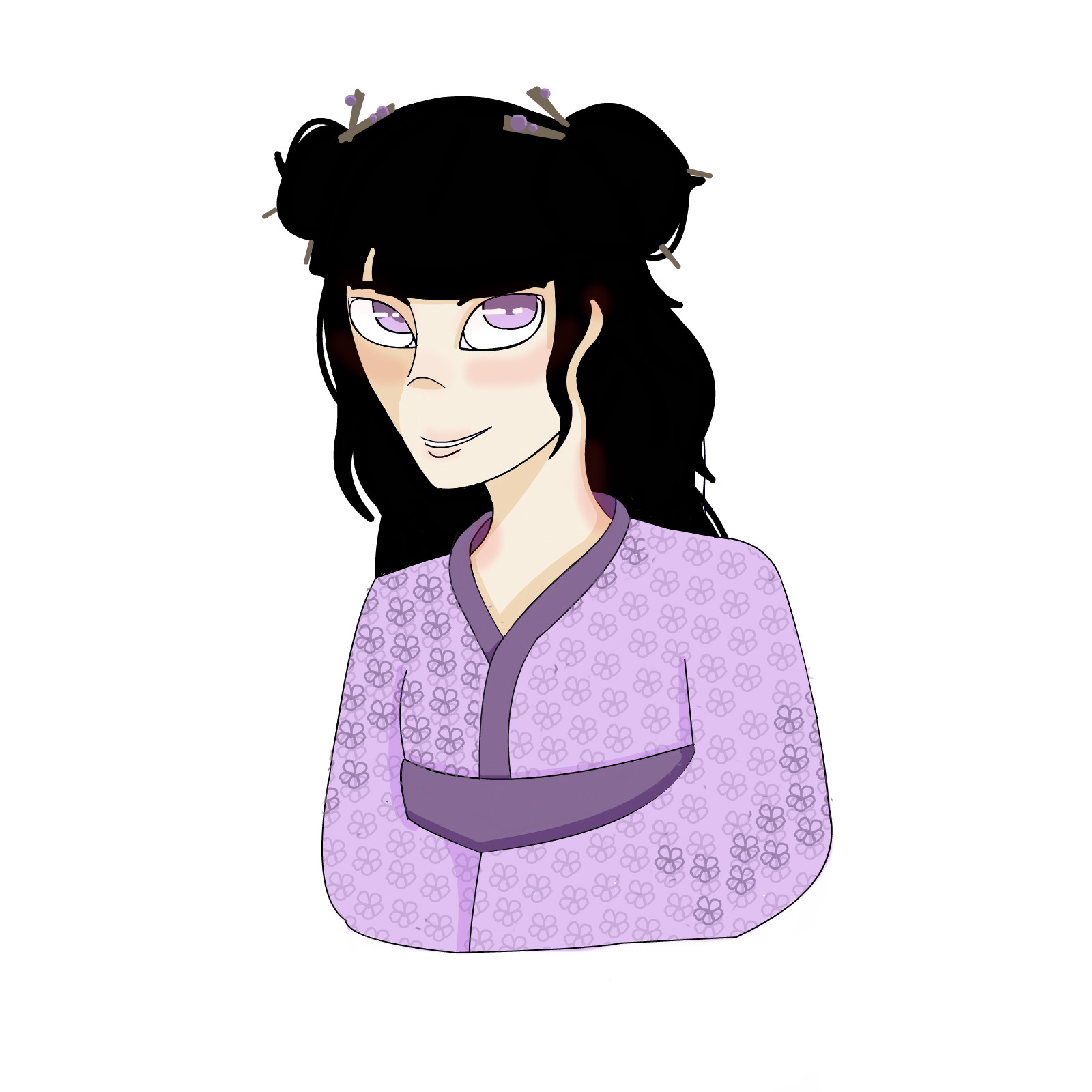 1600x1600 kimono fever a cartoons speedpaint drawing - Fever Drawing