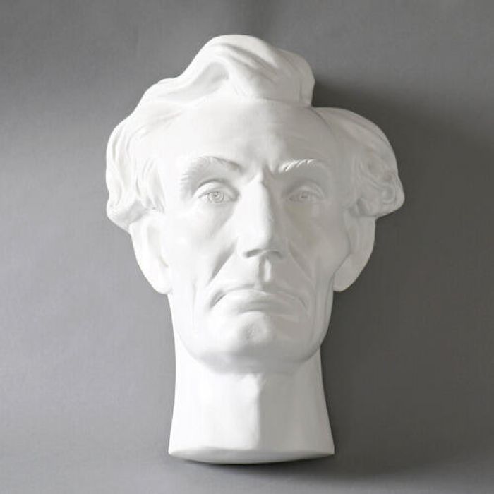 700x700 drawing casts lincoln mask - Fiberglass Drawing