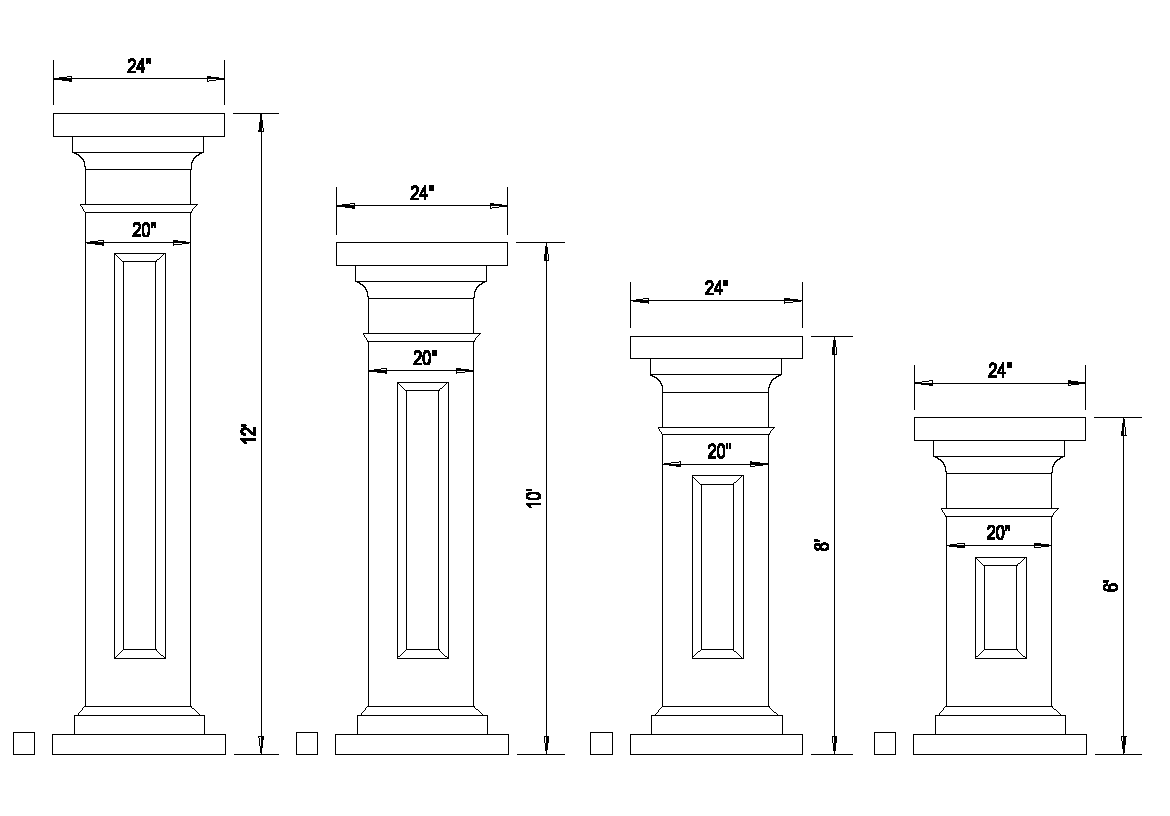 1170x816 fiberglass columns architectural features - Fiberglass Drawing