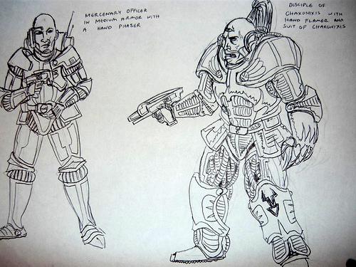 500x375 concept, drawing, retro, science fiction - Fiction Drawing