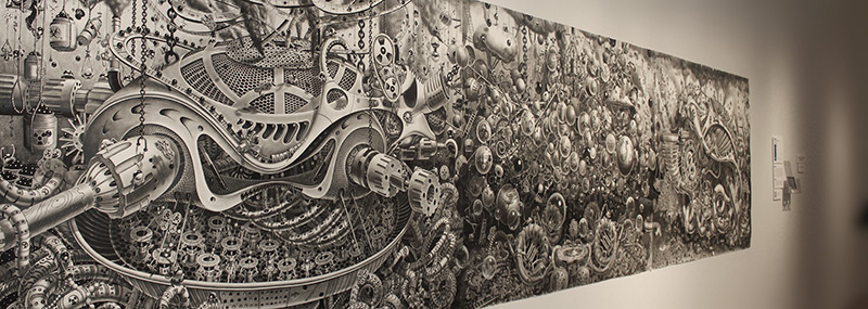 800x285 Deadpan Comedy Surreal Drawing Of A Dystopian Future - Fiction Drawing