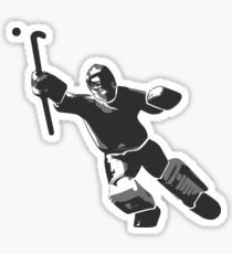 210x230 field hockey goalie drawing stickers redbubble - Field Hockey Drawings