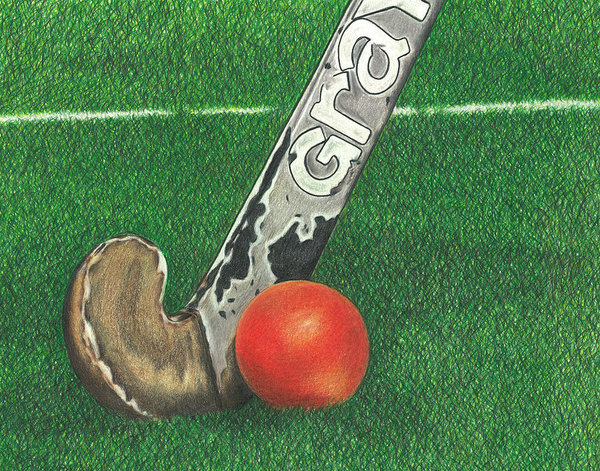 600x471 field hockey poster - Field Hockey Drawings