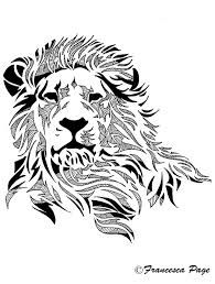 195x258 image result for lion drawing fierce il lust rative - Fierce Lion Drawing