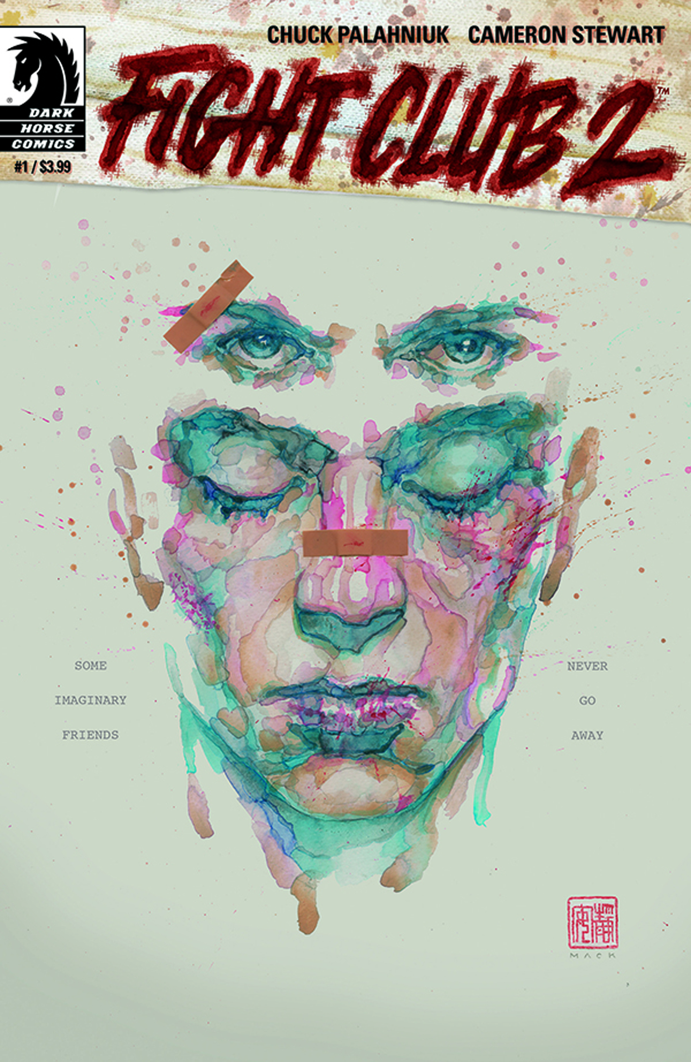 1401x2153 check out exclusive artwork from 'fight club comic rolling stone - Fight Club Drawing