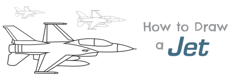 755x264 how to draw a jet - Fighter Jet Drawing