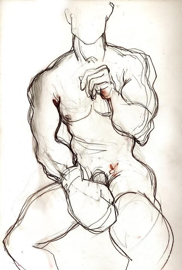 608x900 Fight Boy Getting Ready Drawing - Fighting Drawing