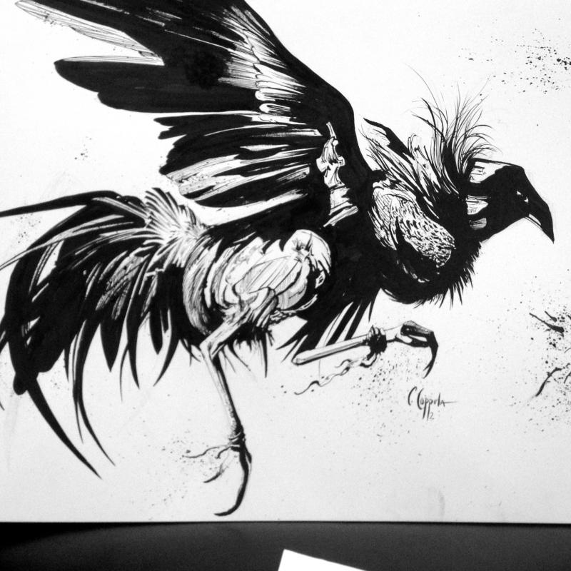 800x800 Rooster Drawing Japanese For Free Download - Fighting Rooster Drawings