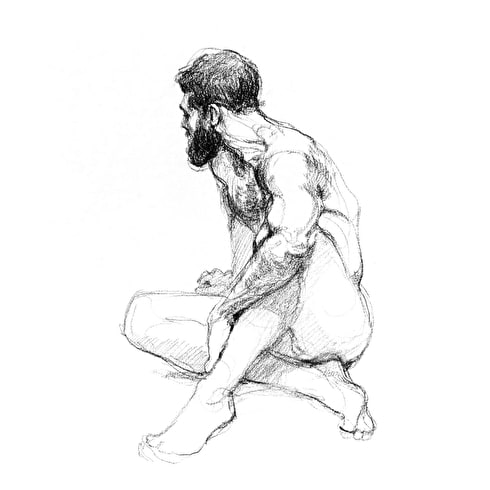 490x490 Life Drawing Lake County, California - Figure Drawing