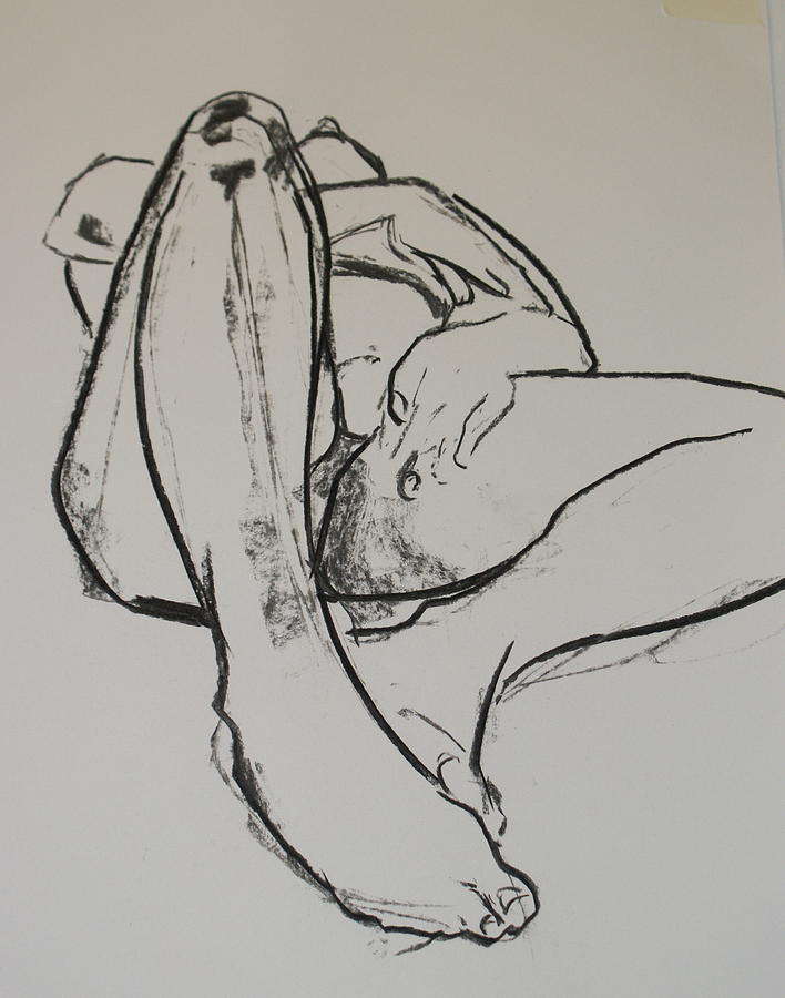 708x900 Reclining Figure Drawing - Figure Drawing