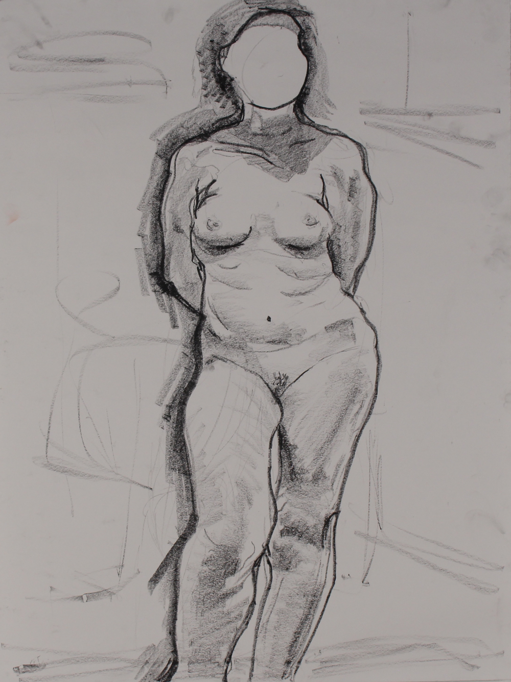 1000x1336 figure drawing kayla shaggy - Figure Drawing Drawing