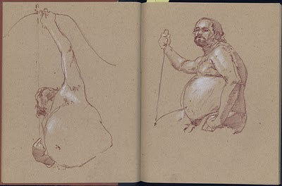 400x264 life models and the art they inspire muddy colors - Figure Drawing Models