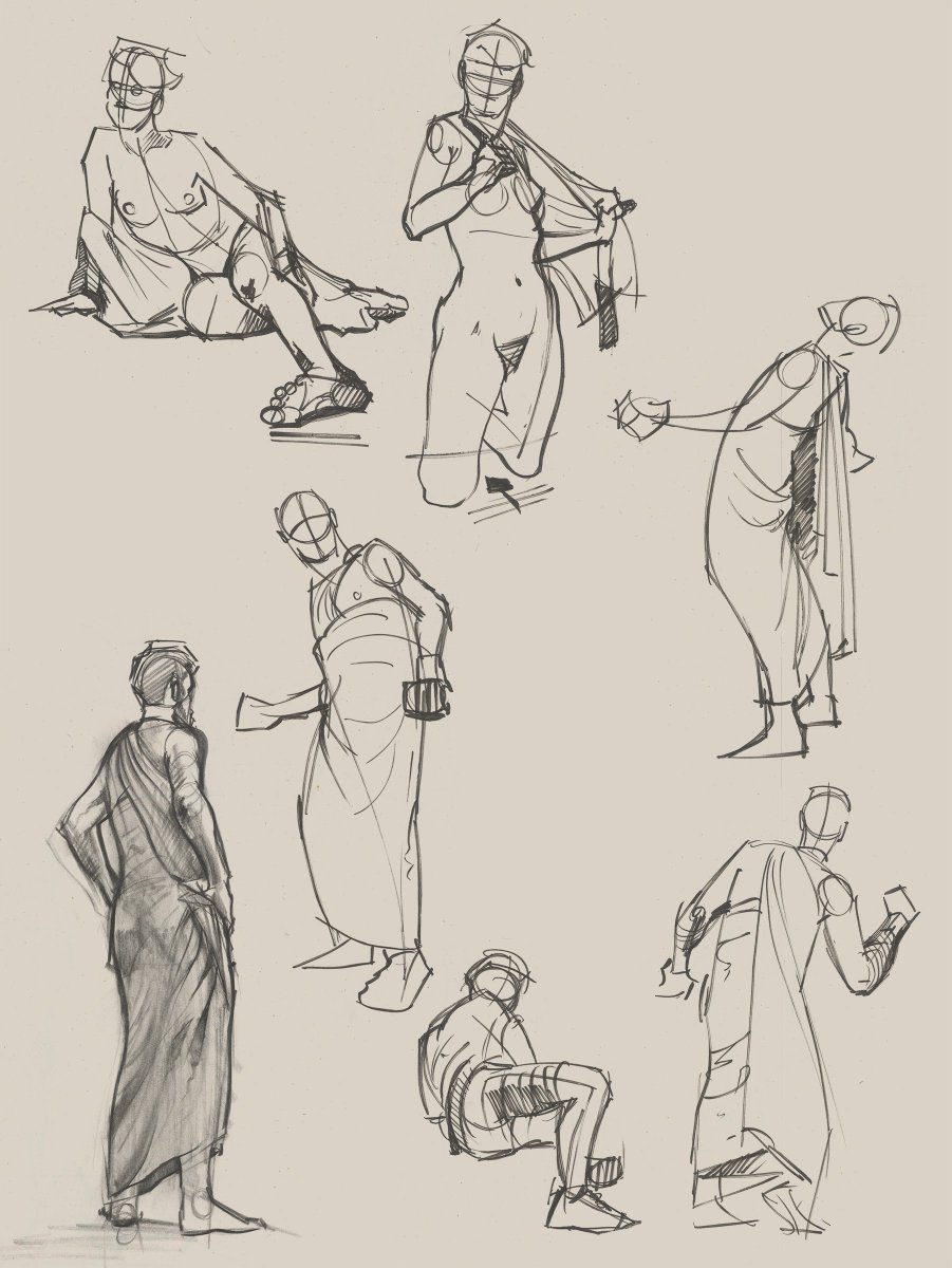 901x1200 Maarten Lemmens On Twitter Some More Figure Drawing With Clothes - Figure Drawing With Clothes