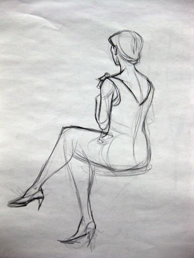 384x512 Clothes Figure Drawing Class Awake But Still Dreaming - Figure Drawing With Clothes