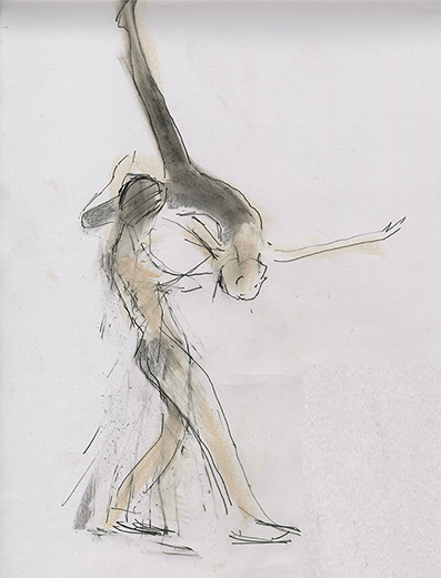397x521 Drawing And Illusion World Figure Skating Championships - Figure Skating Drawing