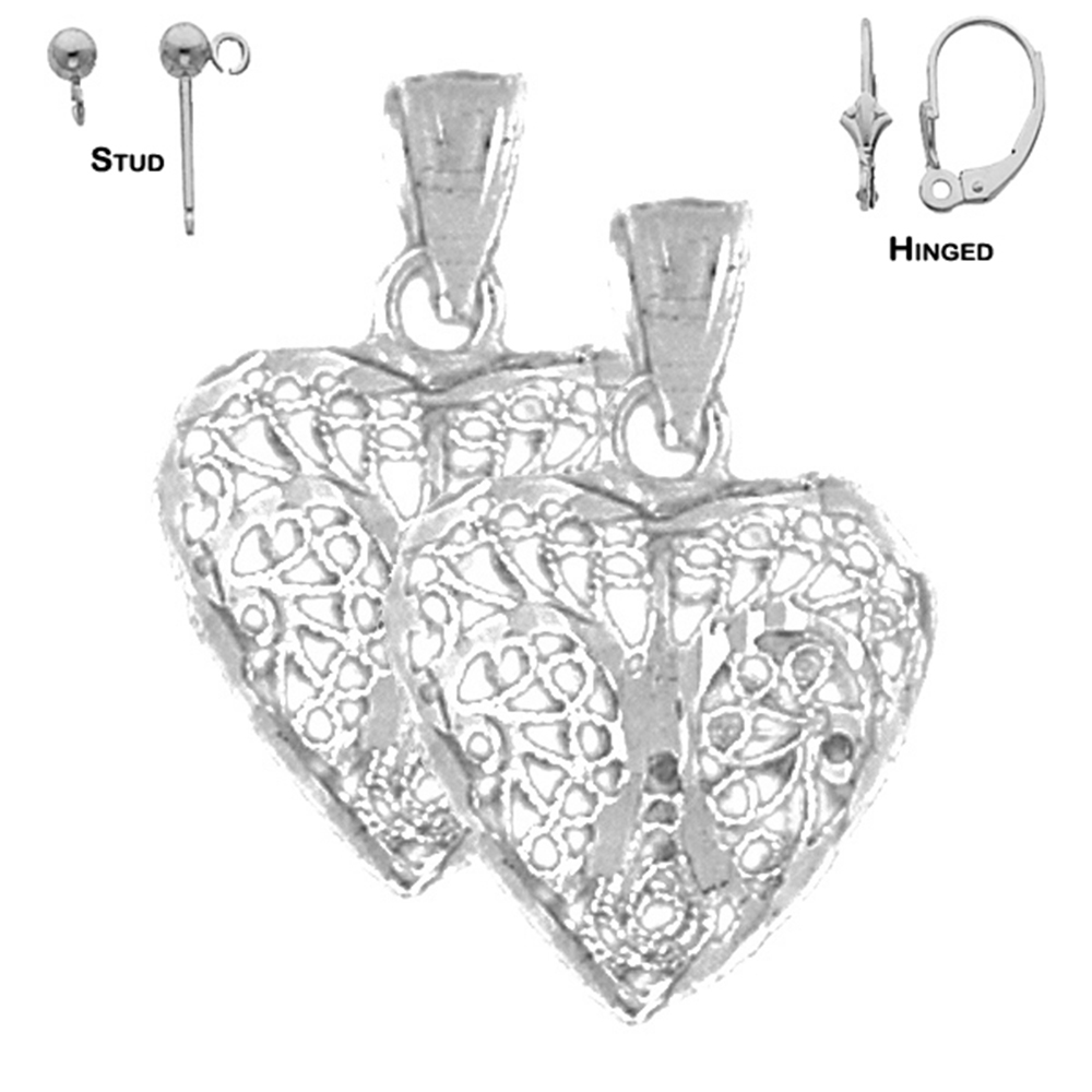 Filigree Heart Drawing