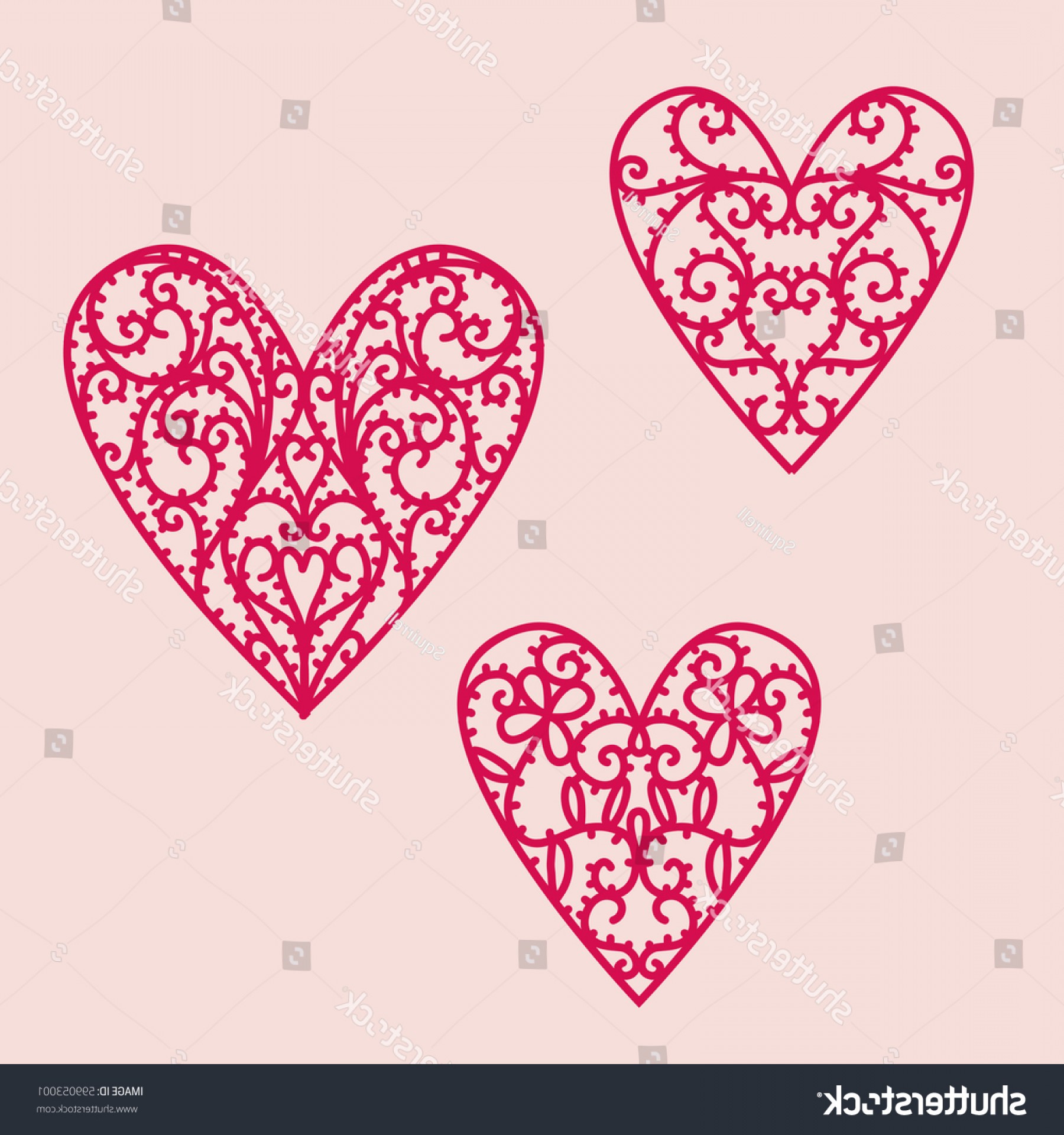 1800x1920 Filigree Hearts Vector Drawing Doodle Soidergi - Filigree Heart Drawing