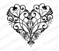 200x175 impression obsession rubber stamps filigree heart - Filigree Heart Drawing