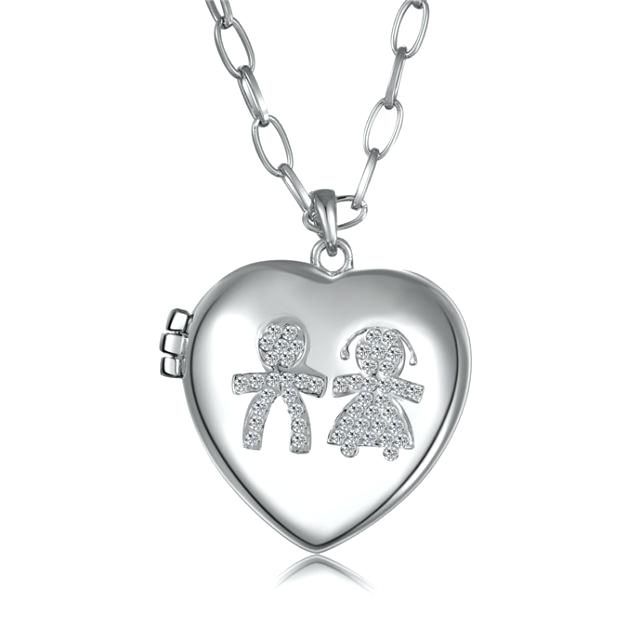 640x640 open locket new white gold boy girl filigree heart pendant - Filigree Heart Drawing
