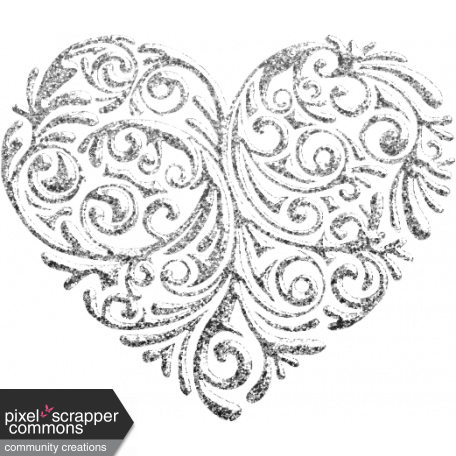 Filigree Heart Drawing at PaintingValley.com | Explore collection of ...