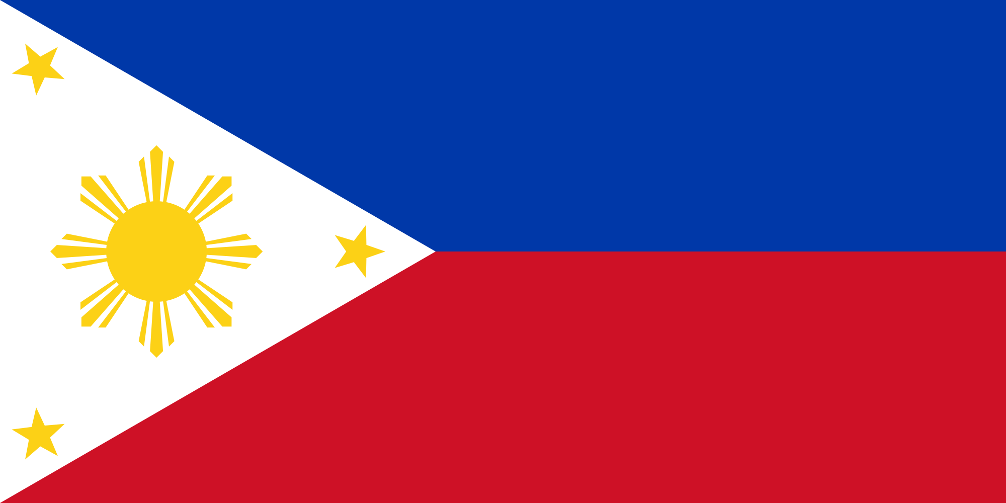 2000x1000 flag of the philippines - Filipino Flag Drawing