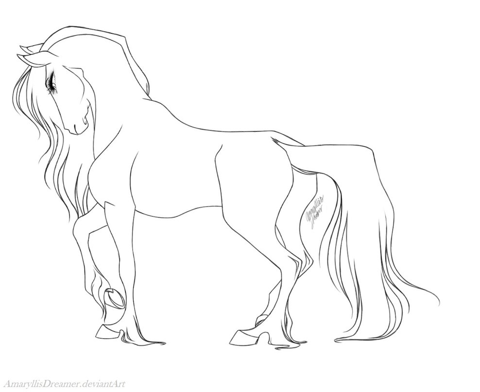 Filly Drawing