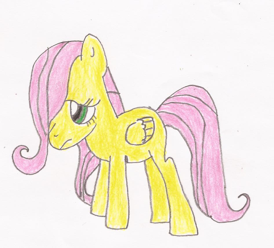 944x854 fluttershy filly drawing - Filly Drawing