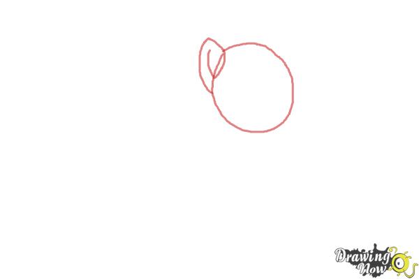 600x400 how to draw pinkie pie, filly second from power ponies - Filly Drawing