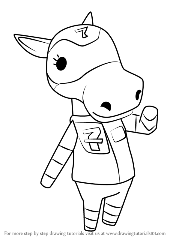 567x800 learn how to draw filly from animal crossing - Filly Drawing