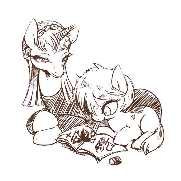 600x600  - Filly Drawing