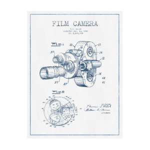 300x300 Film Camera Patent Drawing - Film Camera Drawing