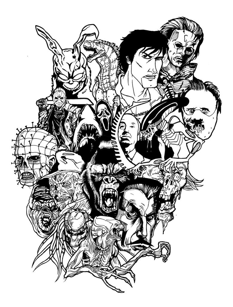 779x1026 Film Drawing Design Tattoo For Free Download - Film Drawing