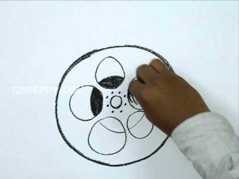 480x360 How To Draw A Film Tape - Film Drawing