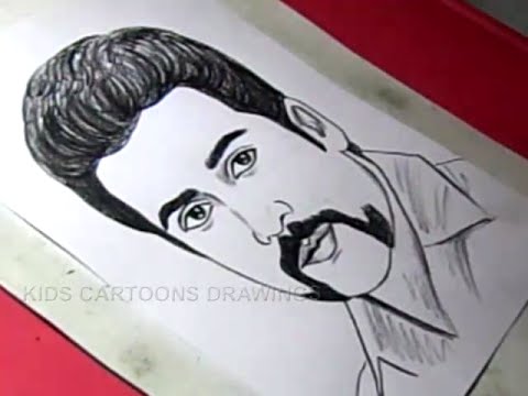 480x360 how to draw tamil film actor surya drawing for kids - Film Drawing