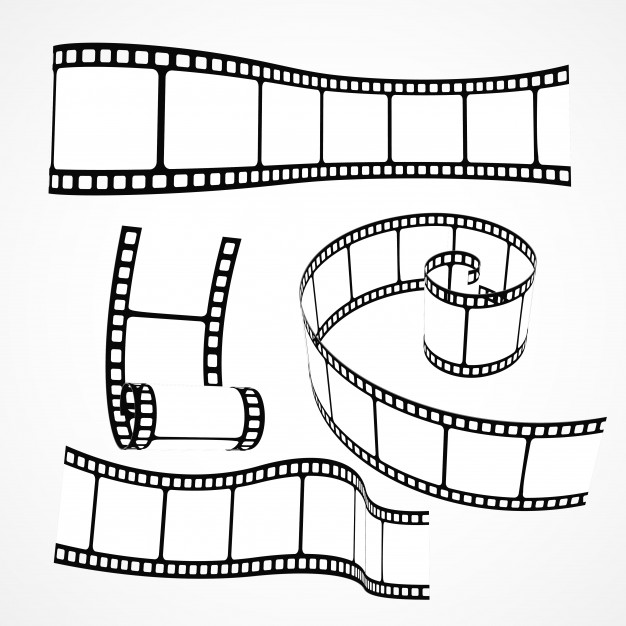 626x626 hand drawn film reel vector free download - Film Reel Drawing