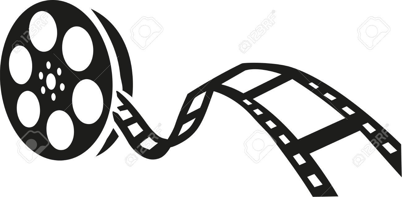 1300x637 Roll Of Film Drawing Clip Art - Film Reel Drawing