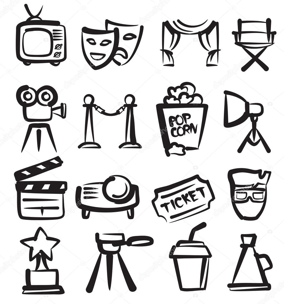 958x1023 film drawing film reel for free download - Film Reel Drawing