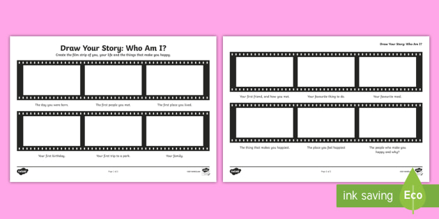 630x315 new draw your story film strip storyboard - Film Roll Drawing