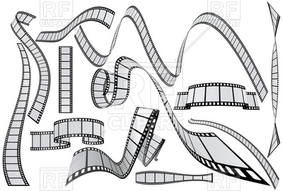 400x271 Film Roll Vector Image Of Design Elements Good - Film Roll Drawing