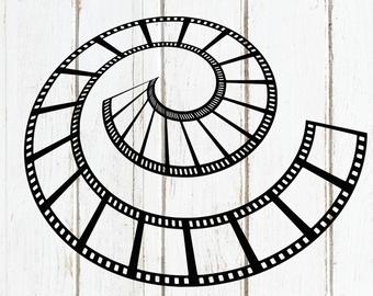 340x270 film strip template etsy - Film Strip Drawing